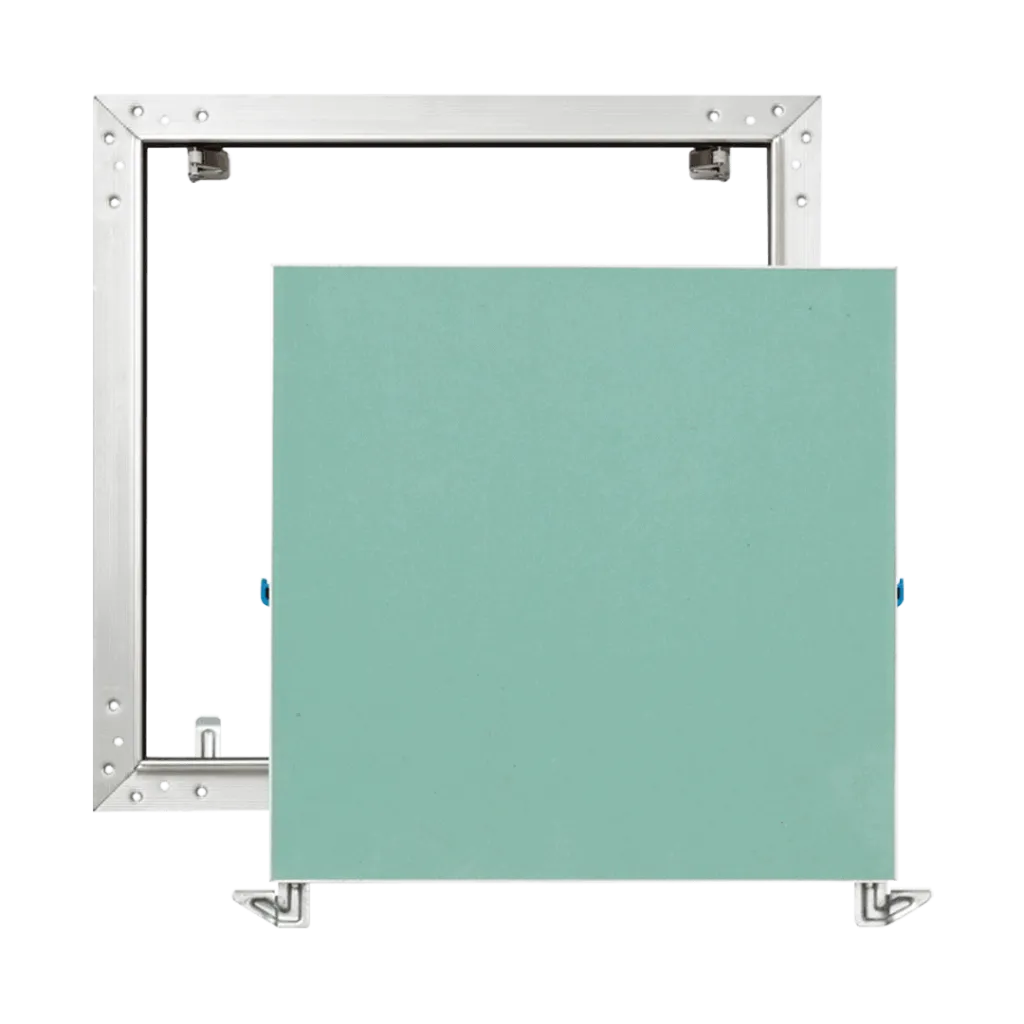Revisionsklappe AluPlana Iso luft- und staubdicht mit Schalldämmung und Dämmstoff, 200×200 bis 600×600 mm