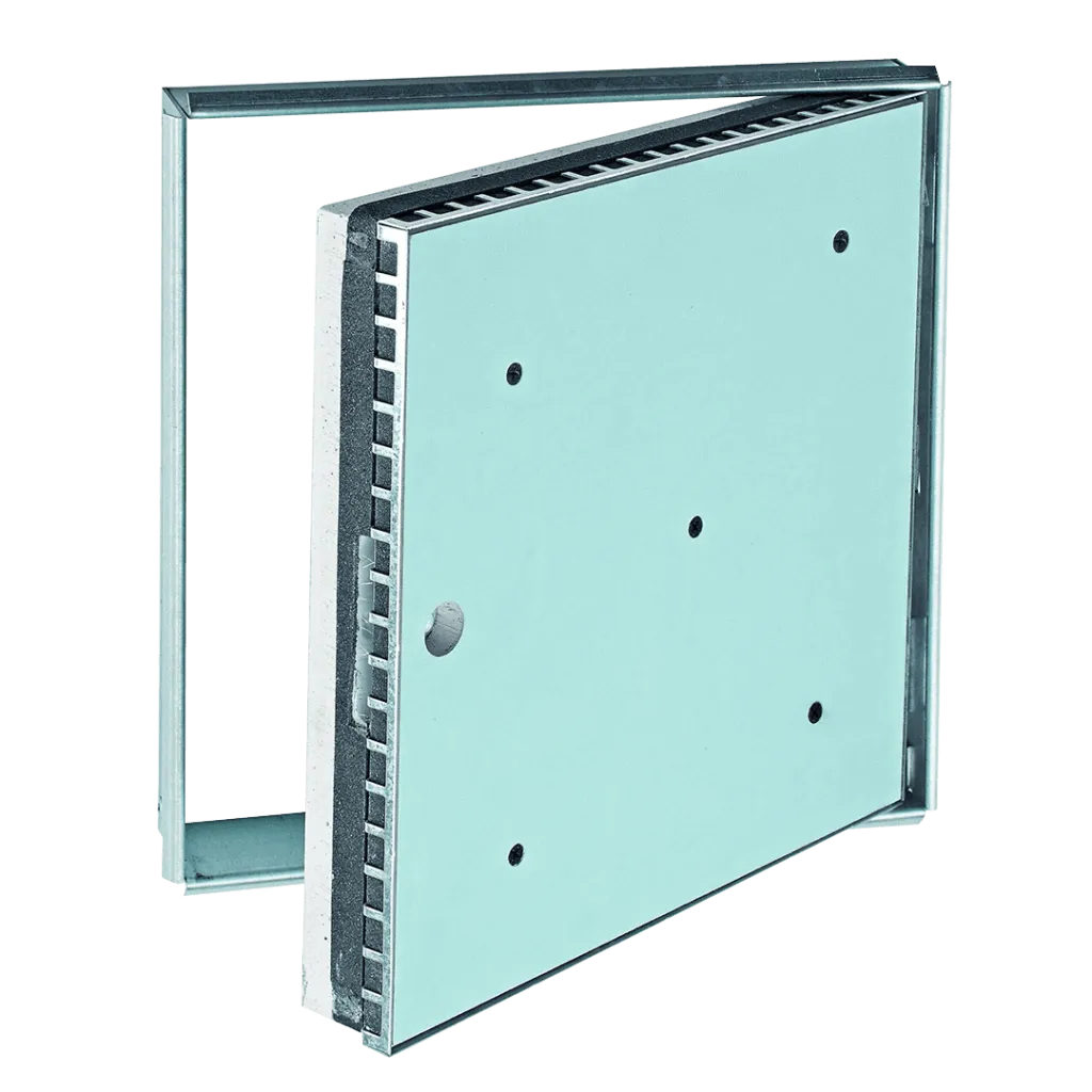 Revisionsklappe Brandschutzklappe Fire Star für technische Schächte, geprüft EI30 und EI60, 200×200 bis 600×800 mm