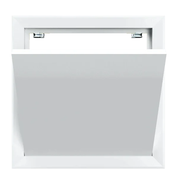 Revisionstür Tempo Softline aus Stahlblech, luft- und staubdicht, für Wand und Decke, 200×200 bis 600×600 mm